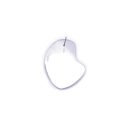 Surface Twist Pierced Earrings_Single