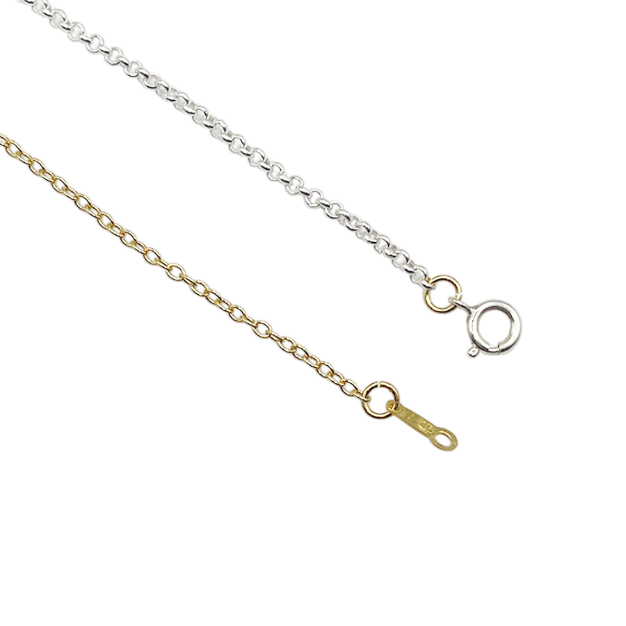 Bicolor Line Neckless